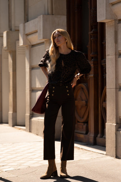 Jeans VICTORINE chocolat