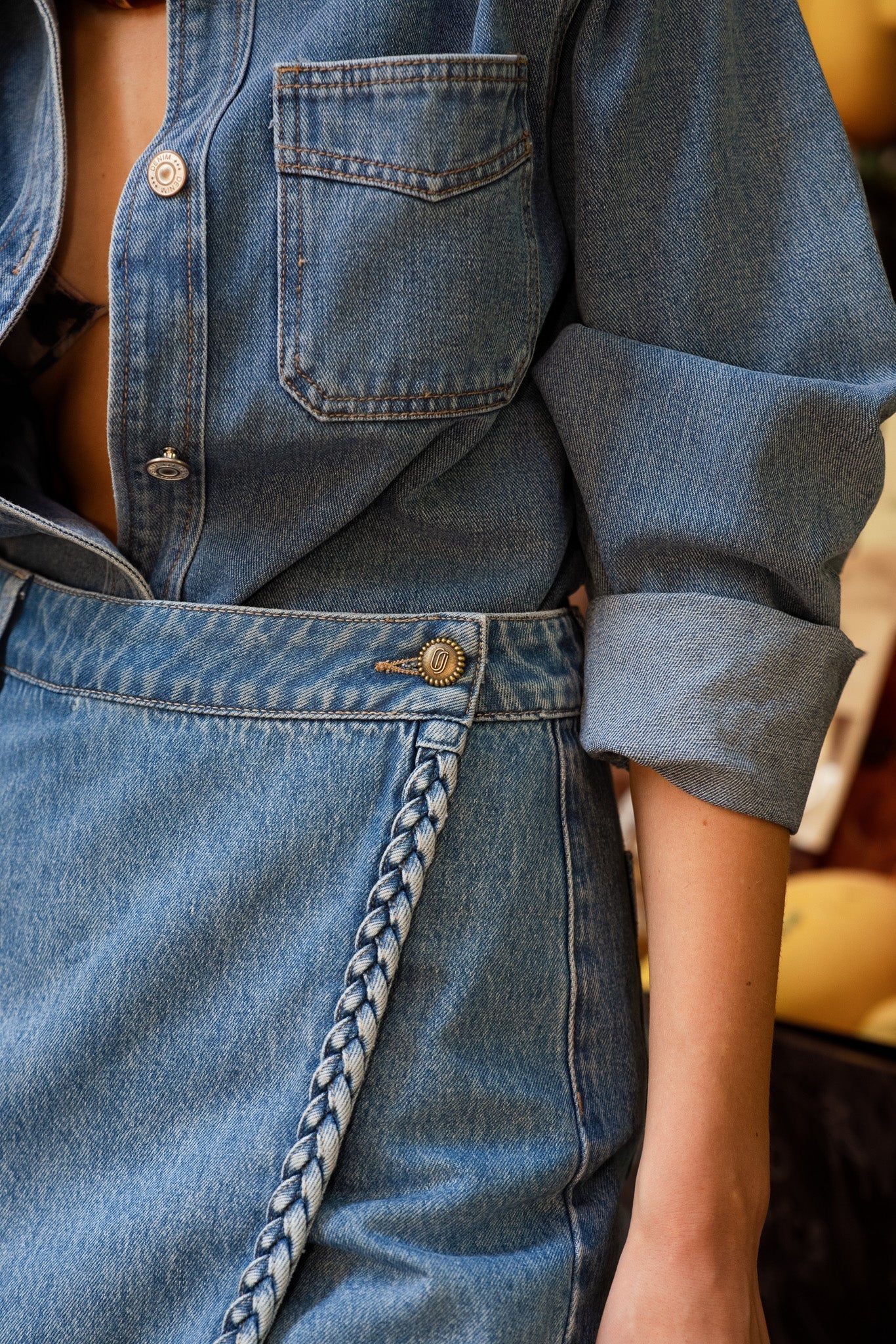 Jupe-Short STELLA denim