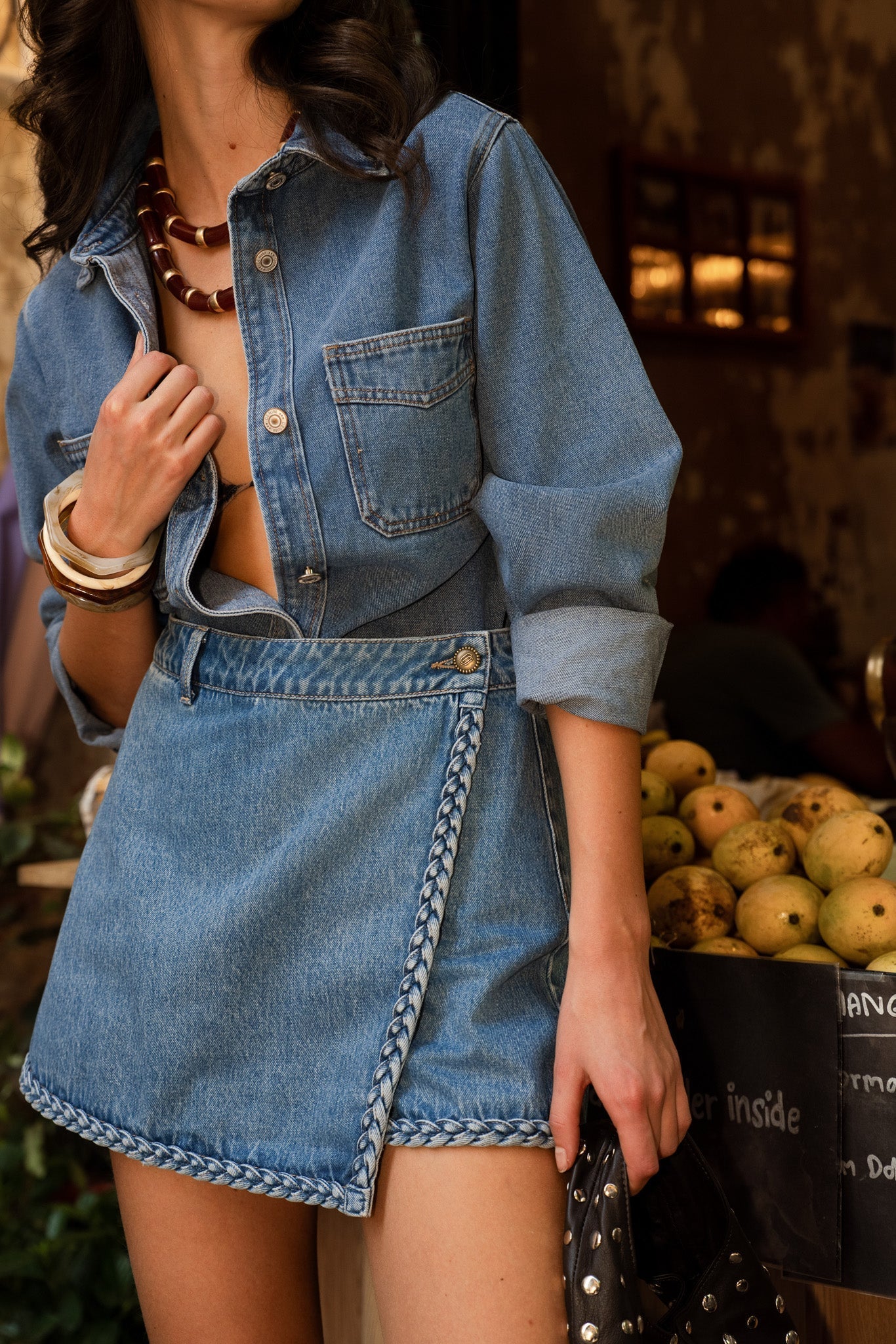 Jupe-Short STELLA denim