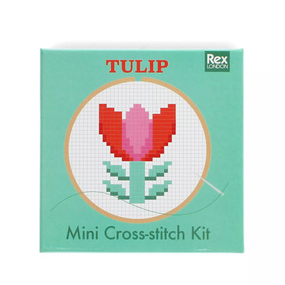 Kit point de croix TULIPE