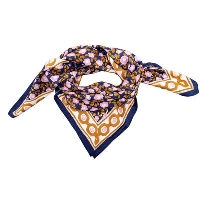 Foulard SEVENTIES marine
