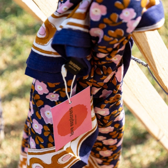 Foulard SEVENTIES marine