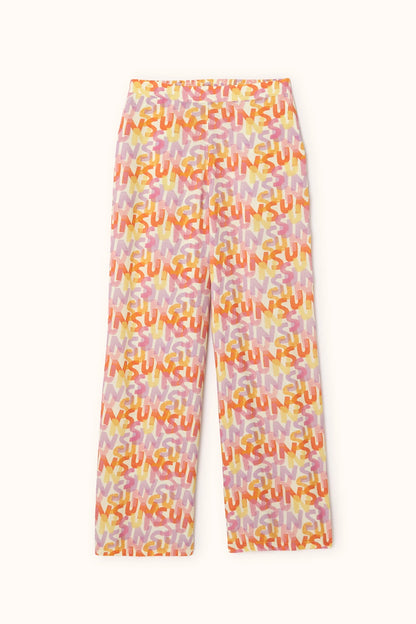 Pantalon JAIMINI sunsun orangé