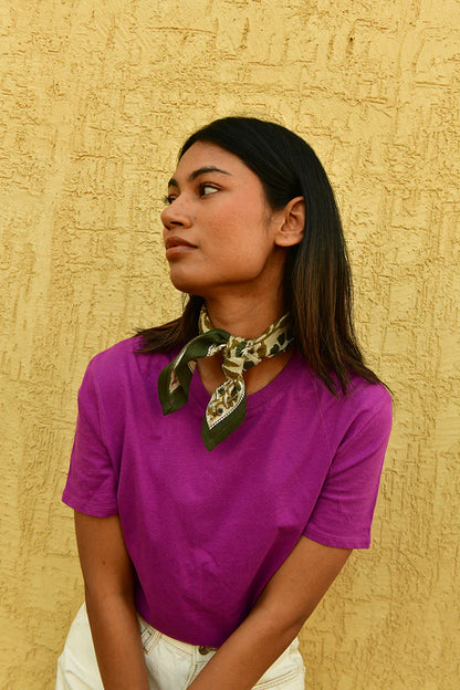 Petit foulard N°115 Vert