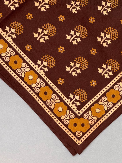 Petit foulard ANASTASE chocolat