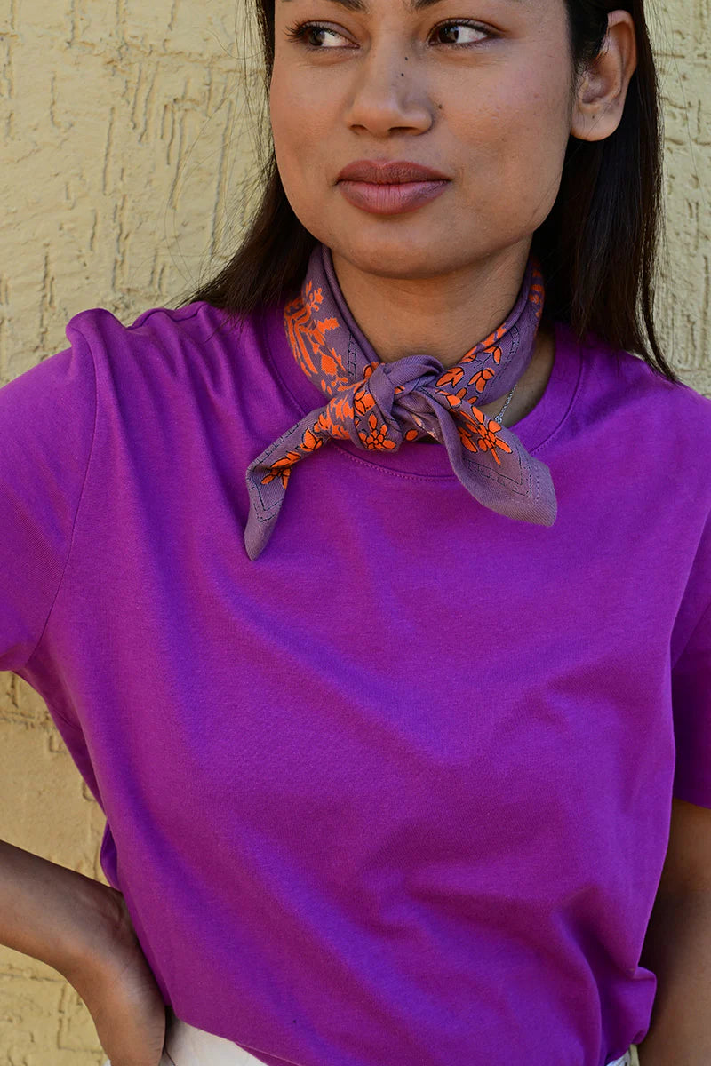 Petit foulard GALATIE flame