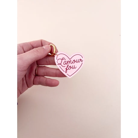 Porte clés L'AMOUR FOU