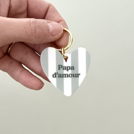 Porte clés PAPA D'AMOUR