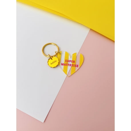Porte clés SUPER MAÎTRESSE