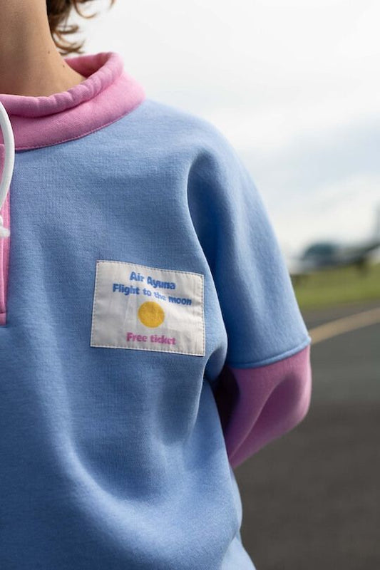Sweat kids RETRO 90's bleu