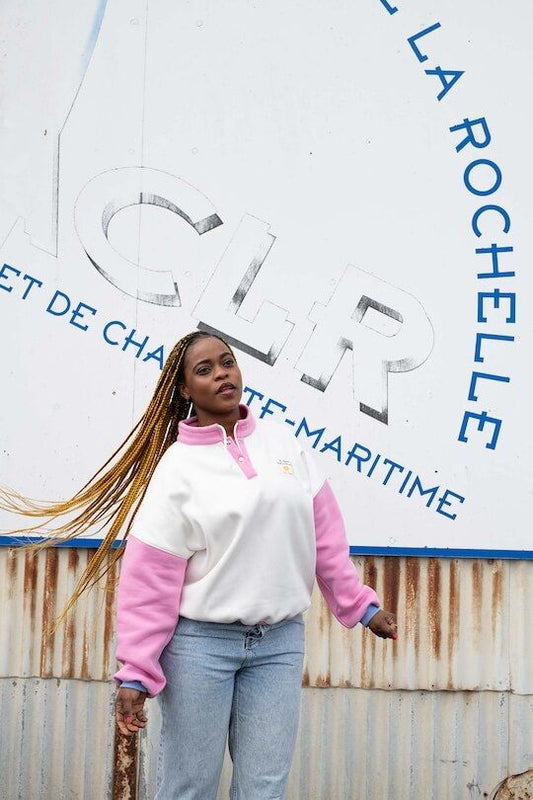 Sweat RETRO 90's blanc