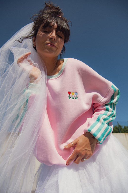 Sweat SPORTY Tulipe