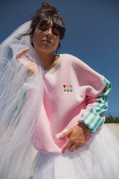 Sweat SPORTY Tulipe