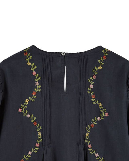 Blouse ESTELLE charbon