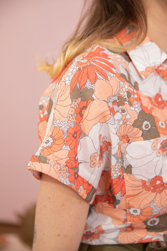 Chemise POPPY corail