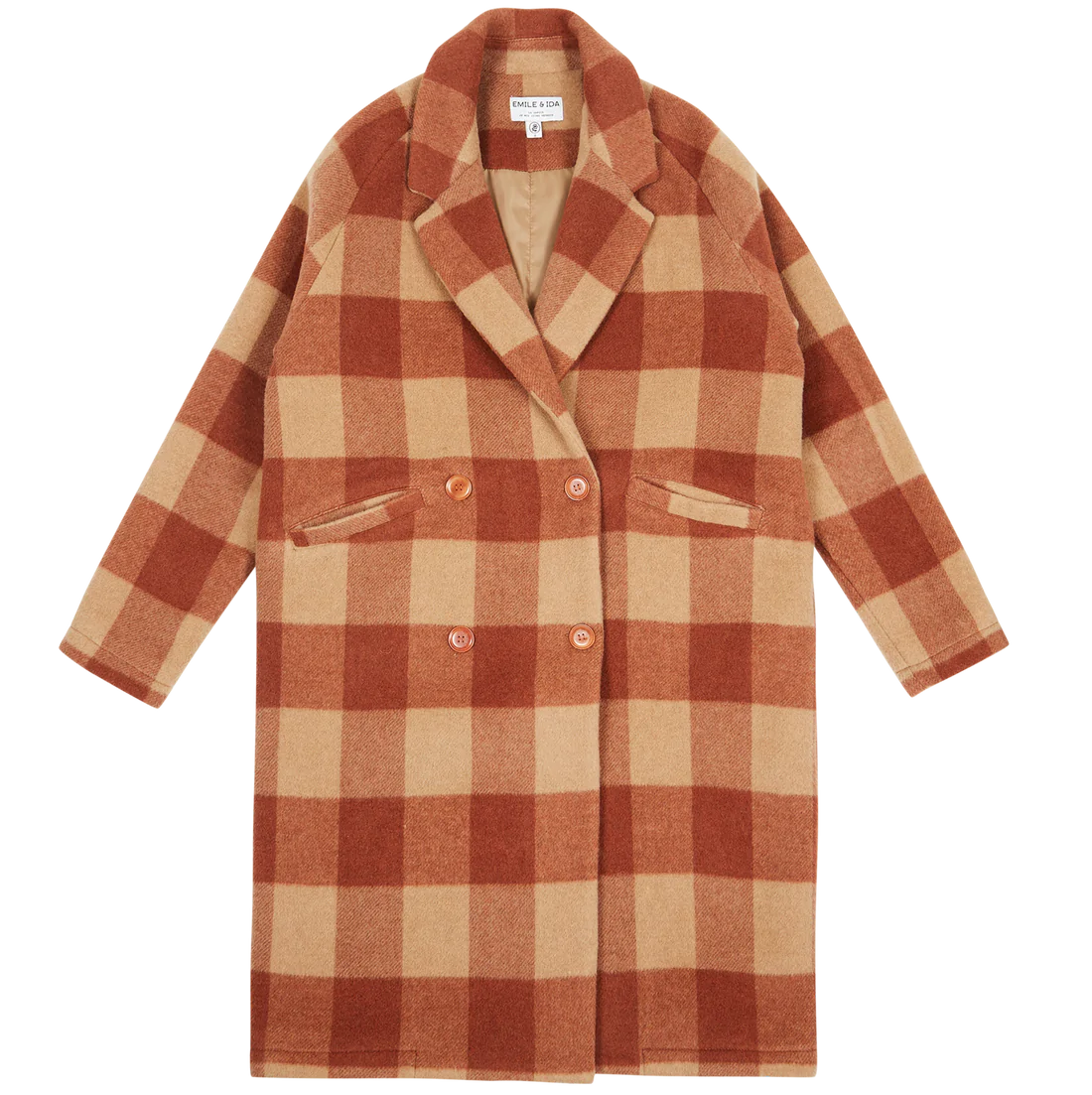 Manteau en laine GRAND VICHY