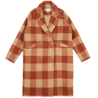 Manteau en laine GRAND VICHY