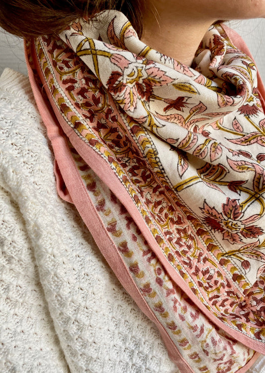 Foulard CURCUMA écru