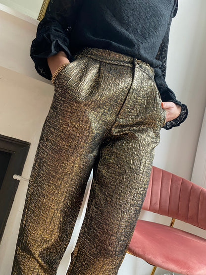 Pantalon KLIMT doré