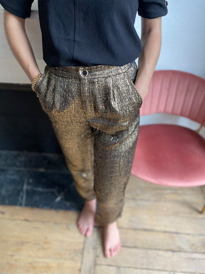 Pantalon KLIMT doré