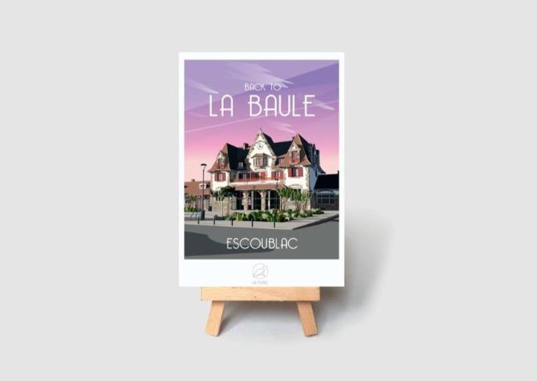 Carte Postale La Loutre - La Baule - Comme Paulette