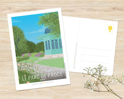 Carte postale PARC DE PROCÉ